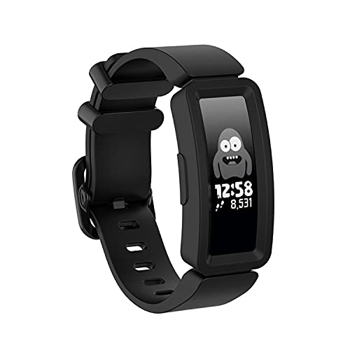 3 ADET eıEuuk saat kordonları Fitbit Ace 2 Tracker ile Uyumlu Çocuklar için Yumuşak Silikon Spor Bilekliği Aksesuar