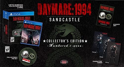 Daymare: 1994-PlayStation 4 için Sandcastle Koleksiyoncu Sürümü