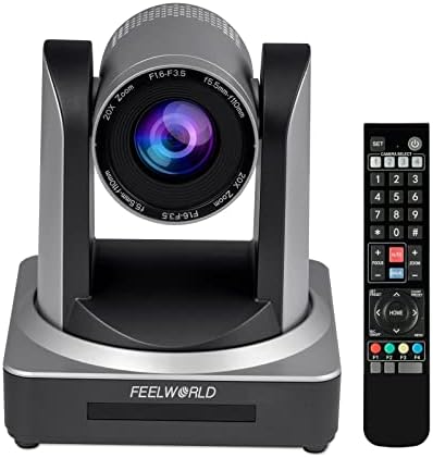 FEELWORLD POE20X NDI20X PTZ Kamera ve L2PLUS video değiştirici Paketi