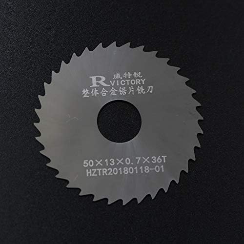 Xucus 5 Adet Testere Bıçakları Tungsten Çelik Çapı 50mm Daire Testere Bıçakları Kesme Aleti- (Dış Çaplar: 50mm, Kalınlık: