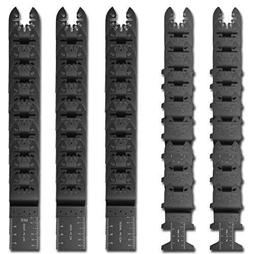 Xucus 50 Pcs salınımlı Çok Aracı Testere Bıçağı İçin Fein Multimaster Kesme Ahşap Araçları İçin Renovator Güç Bıçakları