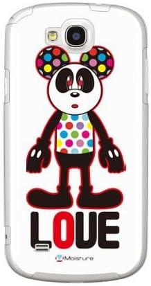 Ikinci Cilt Aşk Panda (Yumuşak TPU Şeffaf) Tasarım Nem / Galaxy S III Progre SCL21 / au ASCL21-TPCL-777-J177