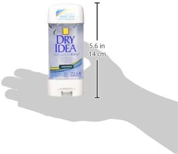 Dry Idea Terlemeyi Önleyici Deodorant Şeffaf Jel, Kokusuz - 3 Oz