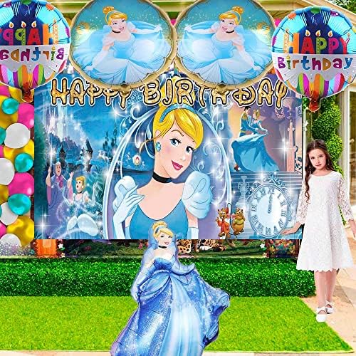 Külkedisi Prenses Parti Malzemeleri Tabaklar Süslemeleri Doğum Günü Pastası Topper Banner Dekor Zemin Balonlar