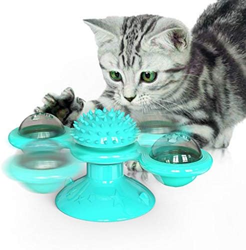 Alay Kedi Pikap Oyuncak Fırıldak Fırça Tırmalama Saç Pet Kediler Eğlenceli Oyuncak Pet Oyuncaklar İnteraktif Oyuncak