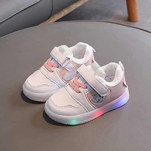 Light Up Ayakkabı Erkek Kız Toddler Led yürüyüş ayakkabısı Kızlar Sneakers Çocuk Çocuk Bebek Bebek Yürümeye Başlayan