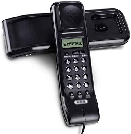 WODMB Telefon Telefon, Batı Tarzı Retro Sabit Telefon, Dijital Depolama ile, Duvara Monte, Gürültü Azaltma Fonksiyonu
