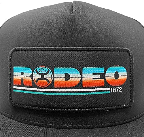 Logo ile HOOEY Rodeo Ayarlanabilir Snapback Kamyon Şoförü Mesh Arka Şapka