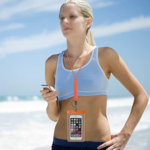 KııToys Kordon ile Su Geçirmez Telefon Kılıfı Cep Telefonu Ip8x Dalış Kuru Çanta Kılıfı iPhone 13 12 Pro Max SE2 11