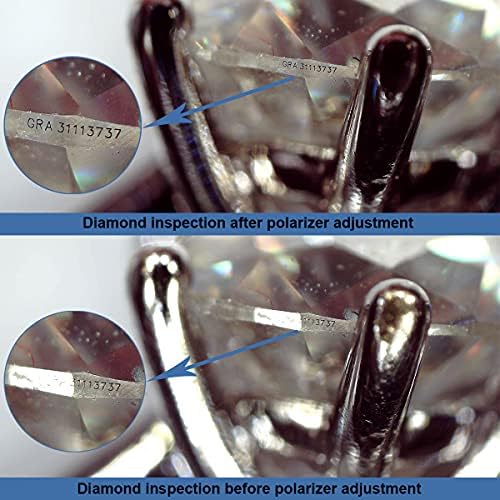 Polarize ile LCD Dijital Mikroskop, SMD Lehimleme Çalışmaları için USB Elektron Mikroskobu Kuyumcular Paraları Koleksiyonu