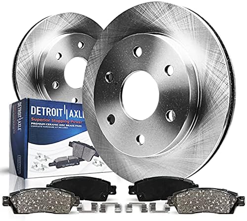 Detroit Axle-11.65 (296mm) ön Disk Rotorlar w/Seramik Fren Balataları Değiştirme Nissan Frontier Pathfinder V6 Xterra