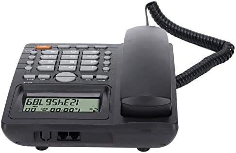 SoarUp Kablolu Telefon, Çift Arabirim Gürültü Azaltma Ofis Kablolu Telefon için Otel için Ev için Ofis