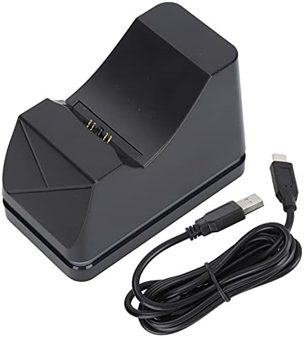 Tek Denetleyici Şarj Cihazı Ps5 Denetleyici Şarj Standı Abs Siyah Gamepad Şarj Cihazı Ps5 Gamepad Siyah için Led Göstergeli