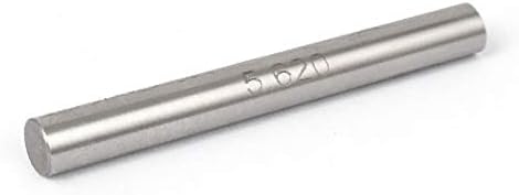 X-DREE 5.62 mm Çap Gümüş Ton GCR15 Silindir Donanım Ölçüm Pin Gage Ölçer(5.62 mm Çap Gümüş Ölçer GCR15 Cilindro Medición