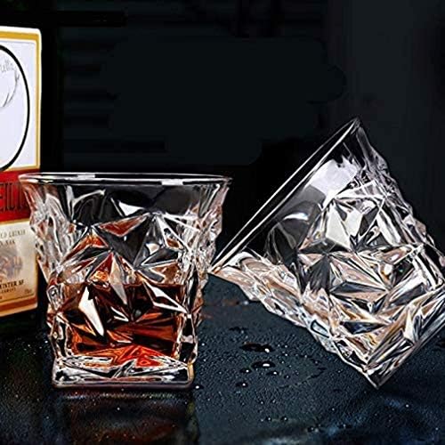 OriginalClub viski bardağı, Eski Moda Çift Duvar Kristal Gözlük, Bourbon Kokteyl Votka Gözlük, içme bardakları, 4