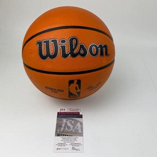 İmzalı / İmzalı Tyrese Maxey 76ers Sixers Tam Boy Wilson Basketbol JSA COA İmzalı Basketbollar