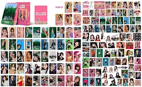 Kpop Ikı Kez Photocards Çıkartmalar 93 Adet Vinil Su geçirmez etiket ve 55 Adet Lomo Kartları Albümü Fotoğraf Posteri