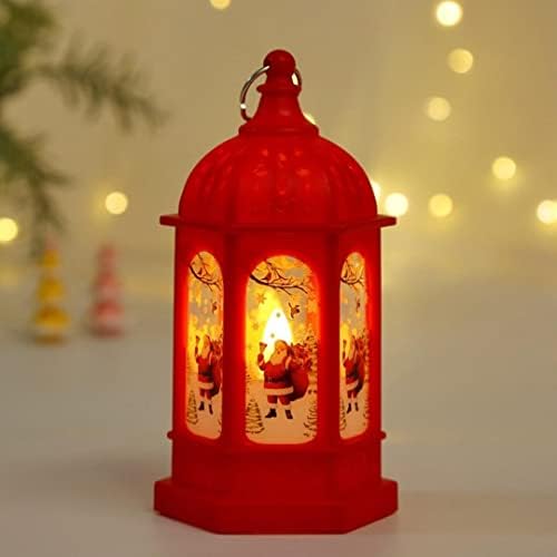 Sevimli Noel Süsleri Süsler 2022, Noel LED Rüzgar ışıkları Mutlu noel dekoru Ev için Elk Santa LED Fener Lambası Navidad