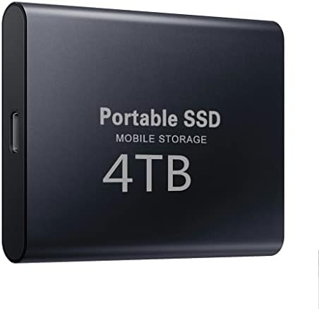 JRDHGRK Tipi-c USB 3.1 SSD Taşınabilir Flash Bellek 4 TB SSD sabit disk Taşınabilir SSD Harici SSD sabit disk için