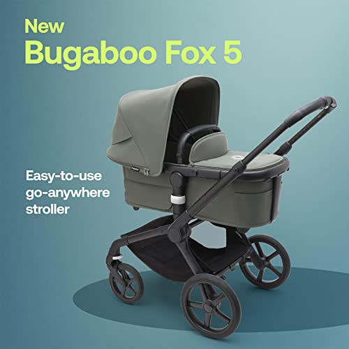 Bugaboo Fox 5 Arazi Tipi Bebek Arabası, Tam Süspansiyonlu 2'si 1 Arada Bebek Arabası, Kolay Katlanır, Geniş Beşik,
