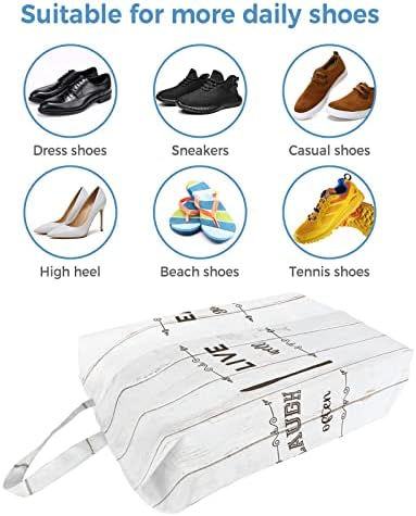 Ayakkabı saklama çantası s,Bıçak Çatal Yemek Gülmek Canlı Tırnak Seyahat ayakkabı çantası organizatör Ayakkabı fermuarlı