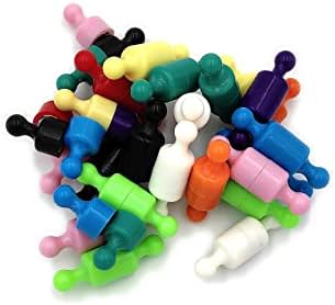 28 ADET Renkli İtme Pimi Mıknatıslar 10 Çeşitli Renk ABS Plastik Ofis Mıknatısları itme Pimi Sınıf olarak kullanmak