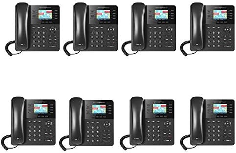 Grandstream GXP2135 8'li Paket IP Telefon Kurumsal Yüksek Performanslı 4 SIP Hesaplı 8 hat, HD Ses