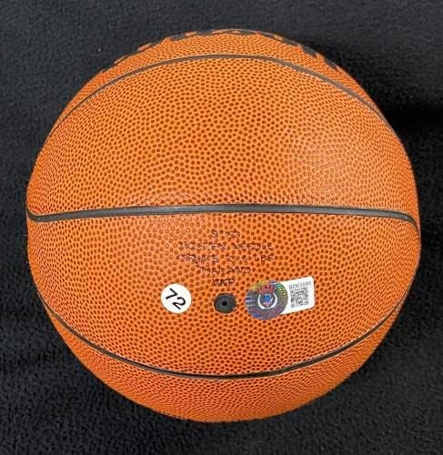 Jim Chones İmzalı ve Yazılı Los Angeles Lakers Mini Basketbol LA İmzalı Basketbol Topları