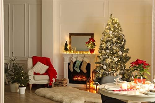 Caroline Hazineleri CK3823CS Siyah Cockapoo Noel Ağacı Noel Çorap, Şömine Asılı Çorap Noel Sezon Parti Dekor Aile