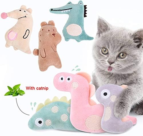 NC Kedi Oyuncak Interaktif Peluş Dolması Çiğnemek Pet Oyuncak Catnip Yumuşak Diş Temizleme Oyuncak Kedi Pet Malzemeleri