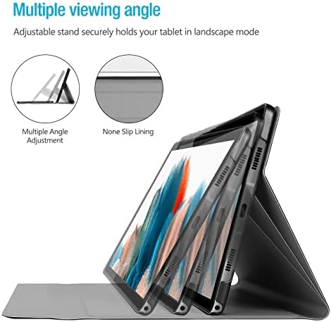 ProCase Galaxy Tab A8 10.5 İnce Kılıf Paketi ile Galaxy Tab A8 10.5 İnç 2022 Klavye Durumda