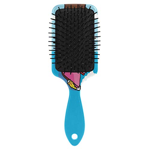 Vıpsk Hava yastığı Saç Fırçası, Plastik Renkli Sigara İçen Kız, Kuru ve ıslak saçlar için Uygun iyi Masaj ve Anti