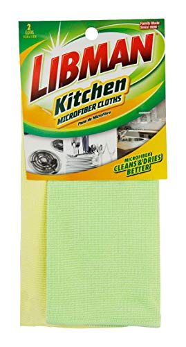 Mutfak Temizliği için Libman 322 Premium Mutfak Mikrofiber Bezleri