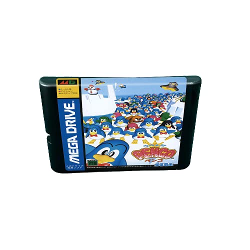 Adıtı Pengo-Genesis MegaDrive Konsolu İçin 16 bitlik MD Oyunları Kartuş (Japonya Durumda)