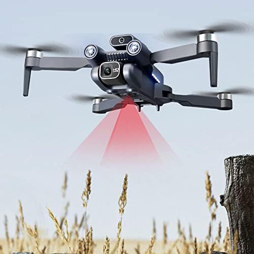 ZOTTEL Elektrikli Drone, Çift Kamera 6 K HD Uzaktan Kumanda Uçak, Fırçasız motor, Katlanabilir Quadcopter, Mini Drone