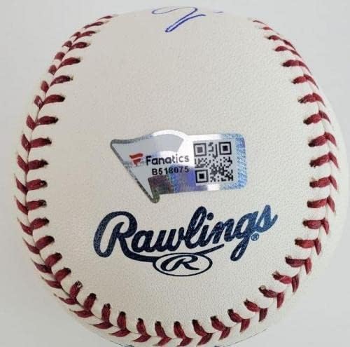 Mariano Rivera İmzalı OML Beyzbol Fanatikleri ve MLB Sertifikalı İmzalı Beyzbol Topları