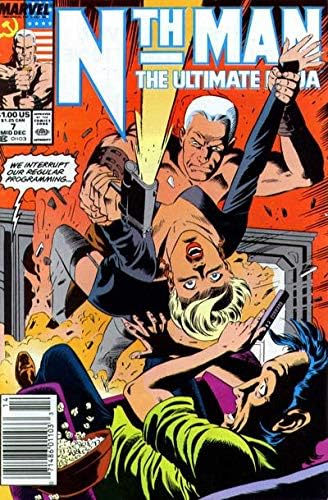 N. Adam, Nihai Ninja 7 (Gazete Bayii ) VF; Marvel çizgi romanı / Larry Hama