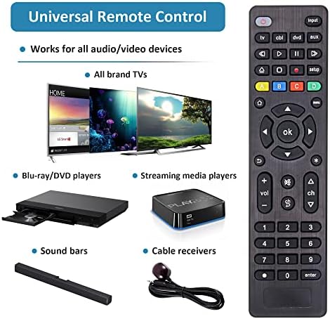 Tüm TV'ler, Blu-ray/DVD Oynatıcılar, akışlı Medya Oynatıcılar, Ses Çubukları, Kablo alıcıları ve Tüm Ses/Video Cihazları