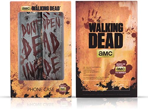 Kafa Çantası Tasarımları Resmi Lisanslı AMC The Walking Dead Daryl Çift Pozlama Deri Kitap Cüzdan Kılıf Kapak Apple