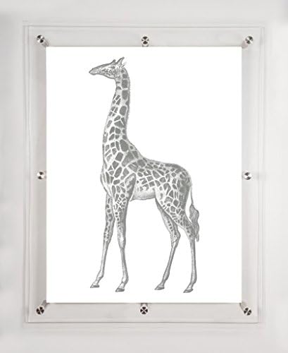 Zürafa Kömürü, 12x9 inç.