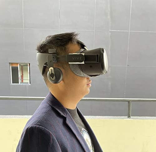 Adaptör Kiti Oculus Quest 1 Gen ile bağlanmak için Vive Deluxe Ses Kayışı - 3D Baskılı Dayanıklı (Beyaz)