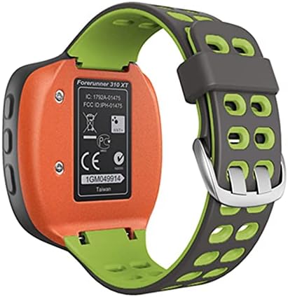 GHFHSG Renkli Spor Silikon Kordonlu Saat Garmin Öncüsü için 310XT İzle Yedek saat kayışı