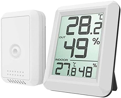 SJYDQ Ev Istasyonu Kapalı / Açık Higrometre Elektronik Sıcaklık Nem Ölçer Dijital Termometre Hava Test Araçları