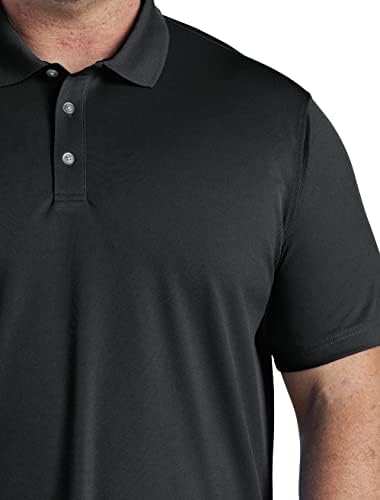 DXL Büyük ve Uzun Boylu Essentials Katı Golf Polo Gömlek