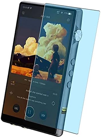 Puccy 3 Paket Anti mavi ışık ekran koruyucu ile uyumlu iBasso ses DX170 TPU film koruma (Temperli cam koruyucular