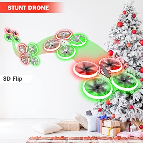 Leaprcstore Mini Drone çocuklar için, kapalı küçük RC Drone, serin oyuncaklar hediyeler için erkek kız, Quadcopter