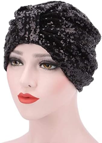 Turp Yıldız Kadın Çapraz Büküm Pilili Saç Wrap Türban Şapka Hint Şapka Müslüman Şapka Ulusal Hijib Kap Şapkalar
