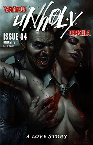 Vampirella Dracula Kutsal Olmayan 4A VF; Dinamit çizgi roman / Parrillo