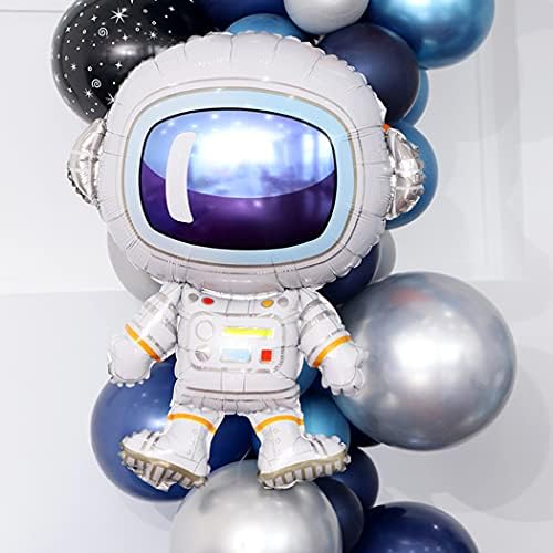 Daimay Astronot Balonlar Yıldız Folyo Balonlar Dış Uzay Galaxy Tema Doğum Günü Partisi Süslemeleri Malzemeleri Büyük