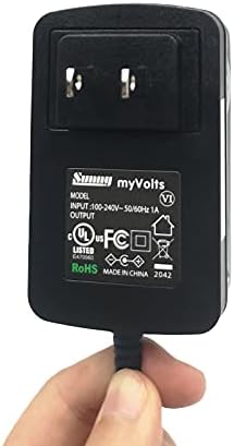MyVolts 9V Güç Kaynağı Adaptörü ile Uyumlu/Philips PET830/00 DVD Oynatıcı için Yedek-ABD Plug